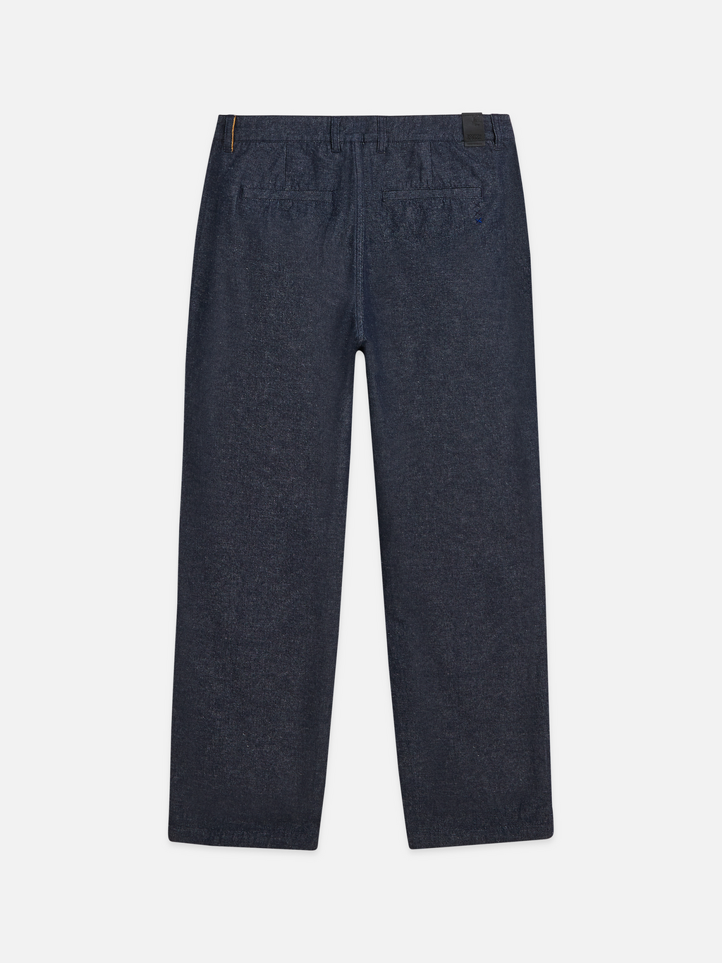 Harper cotton-linen tapered chino