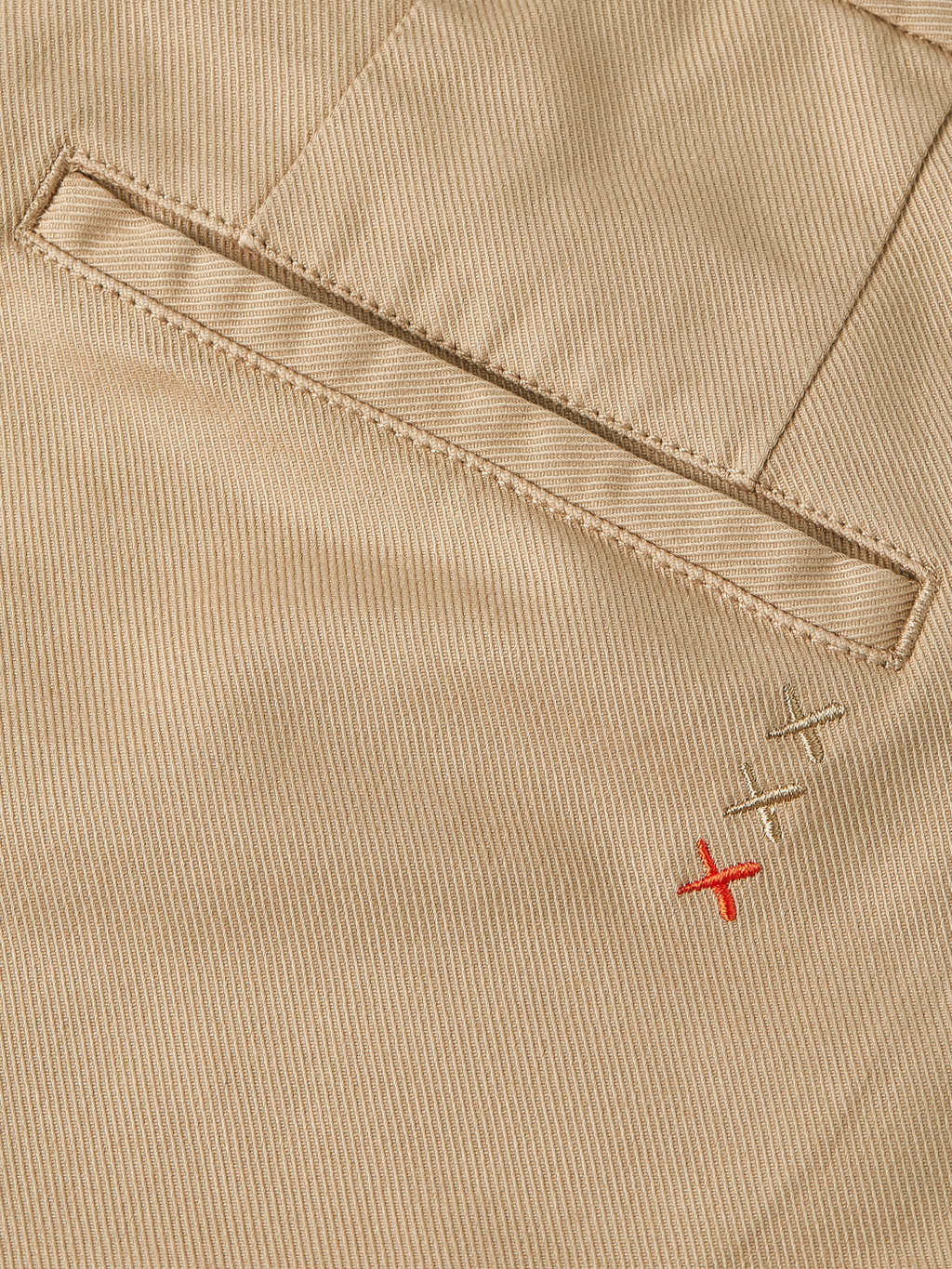 Stuart cotton twill shorts