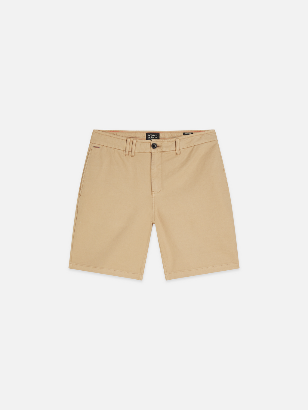 Stuart cotton twill shorts