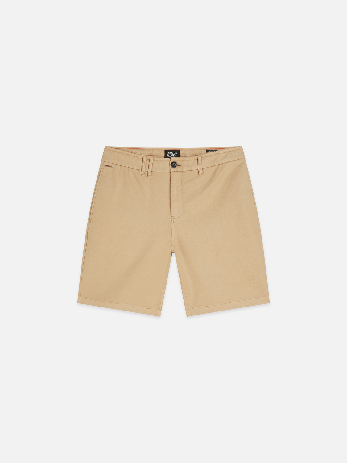 Stuart cotton twill shorts