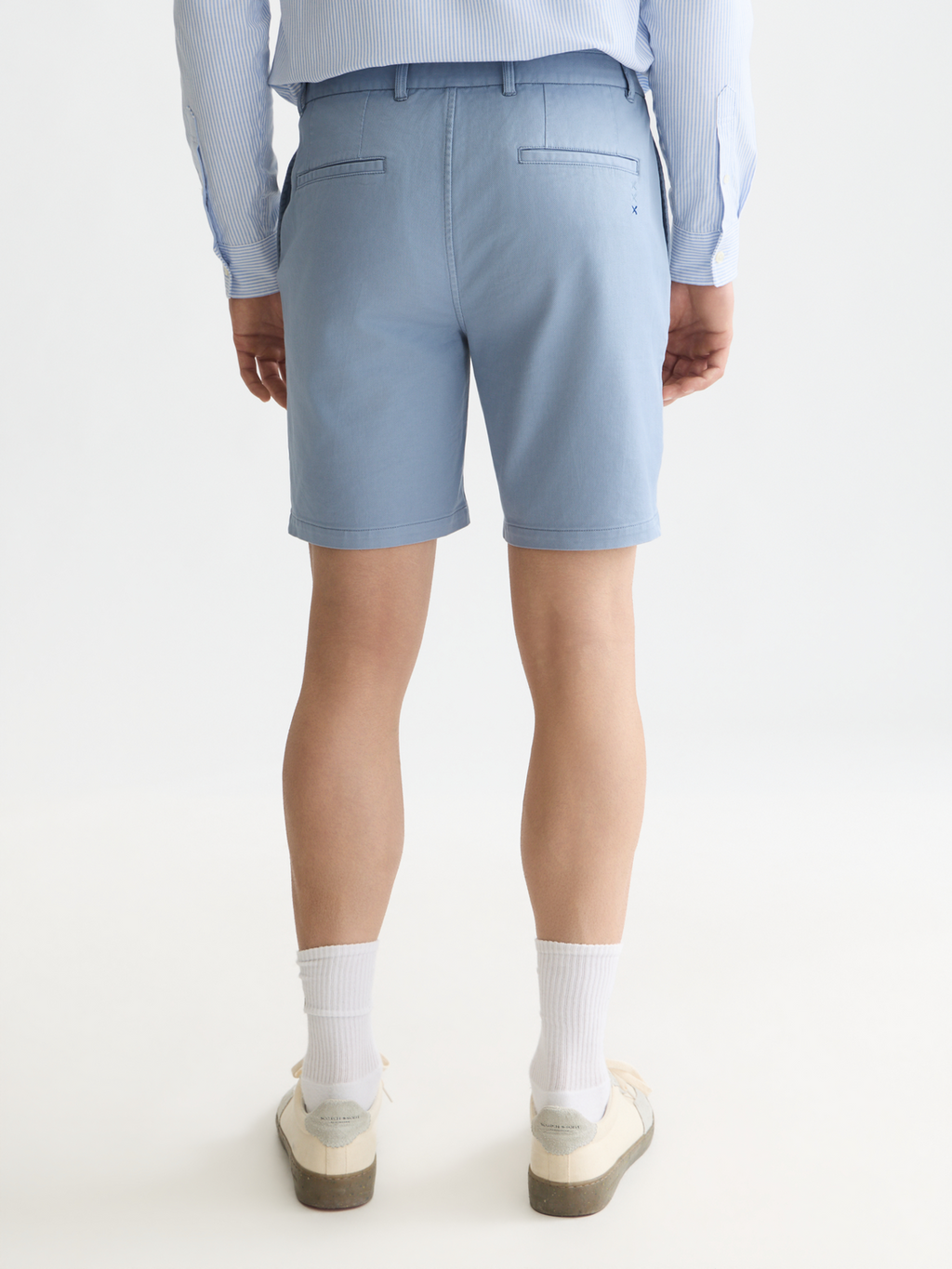 Stuart cotton twill shorts