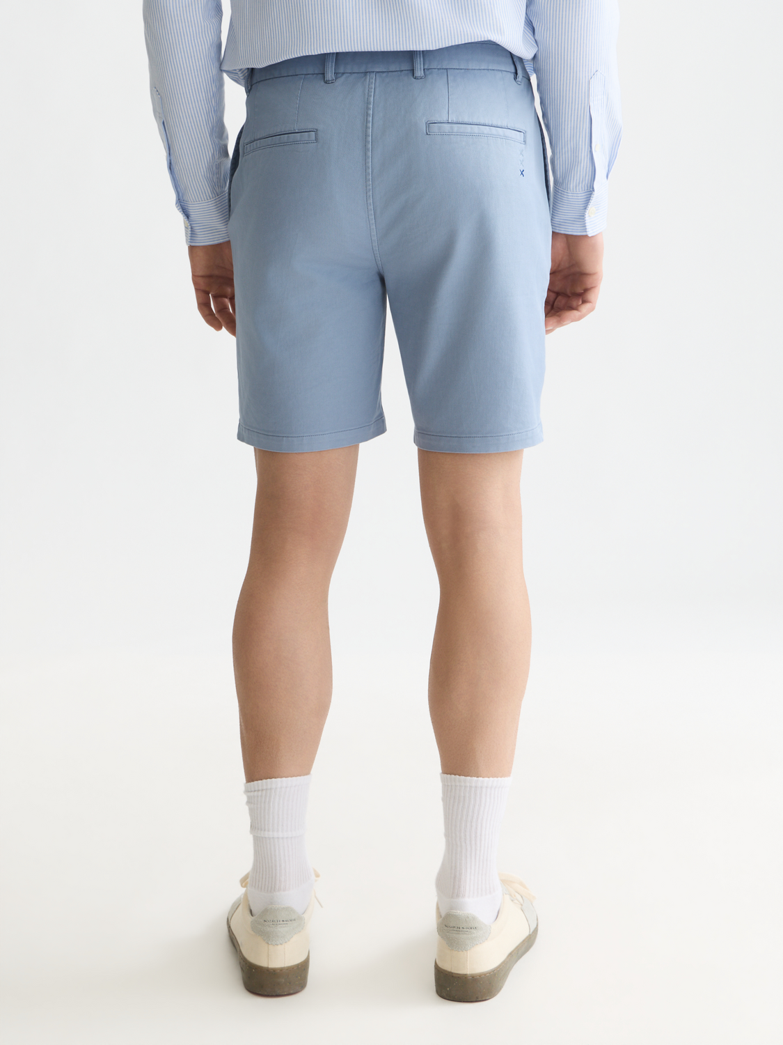 Stuart cotton twill shorts