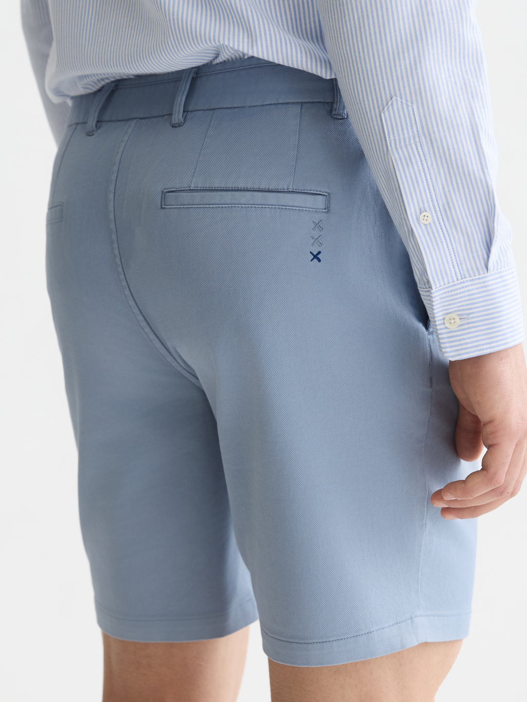 Stuart cotton twill shorts