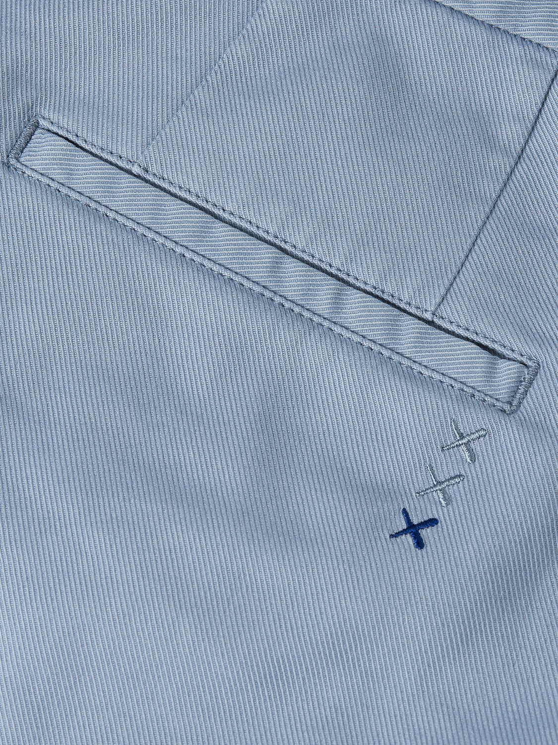 Stuart cotton twill shorts