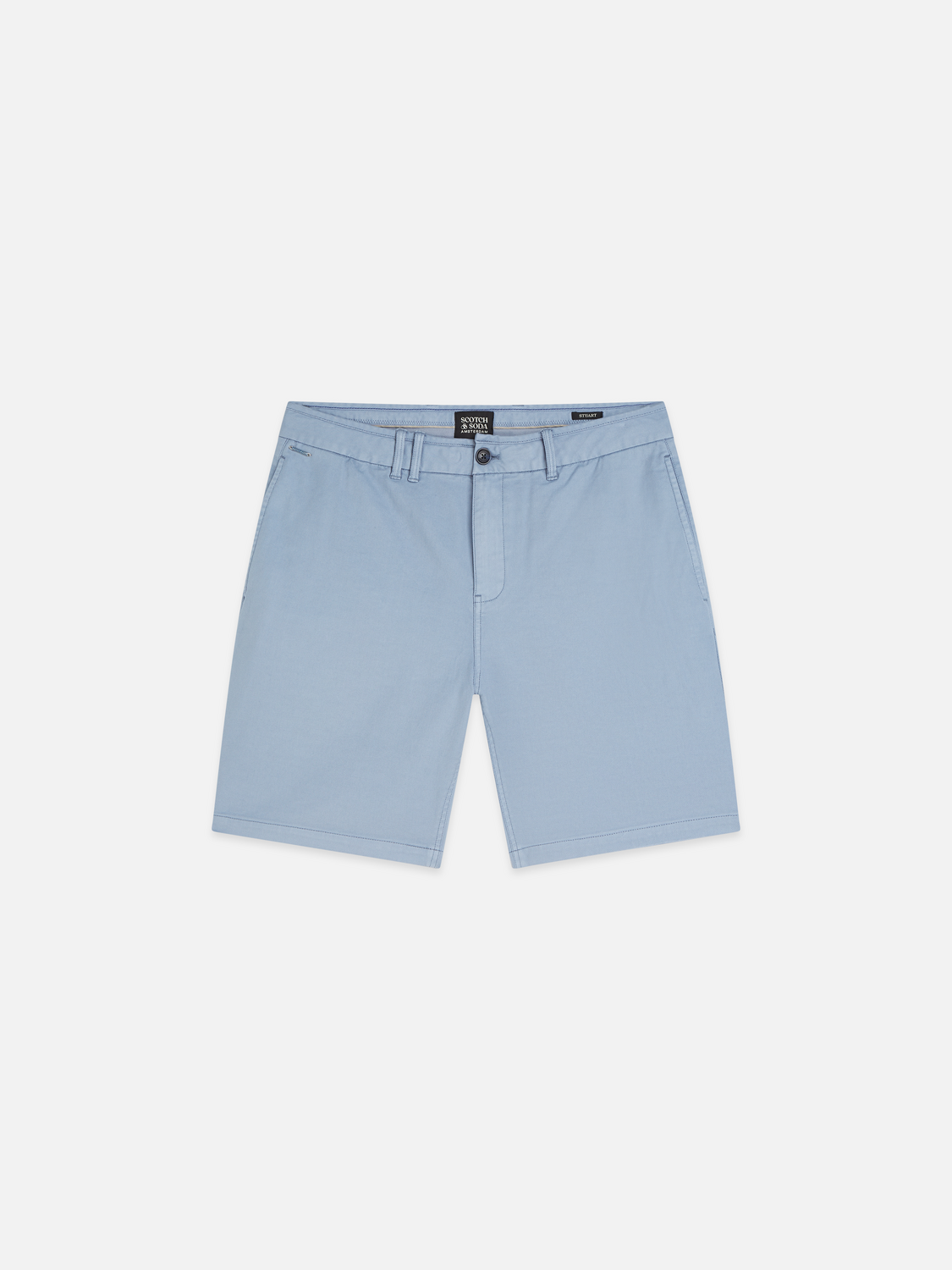 Stuart cotton twill shorts