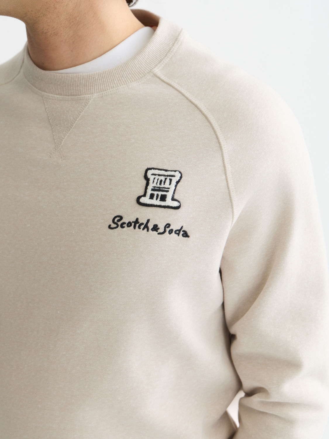 Melange sweatshirt