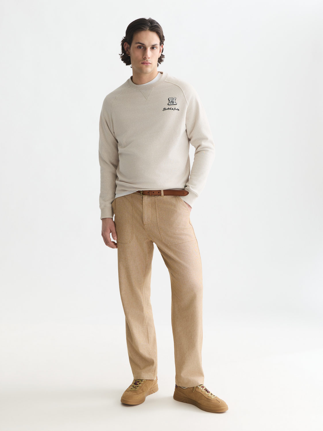 Melange sweatshirt