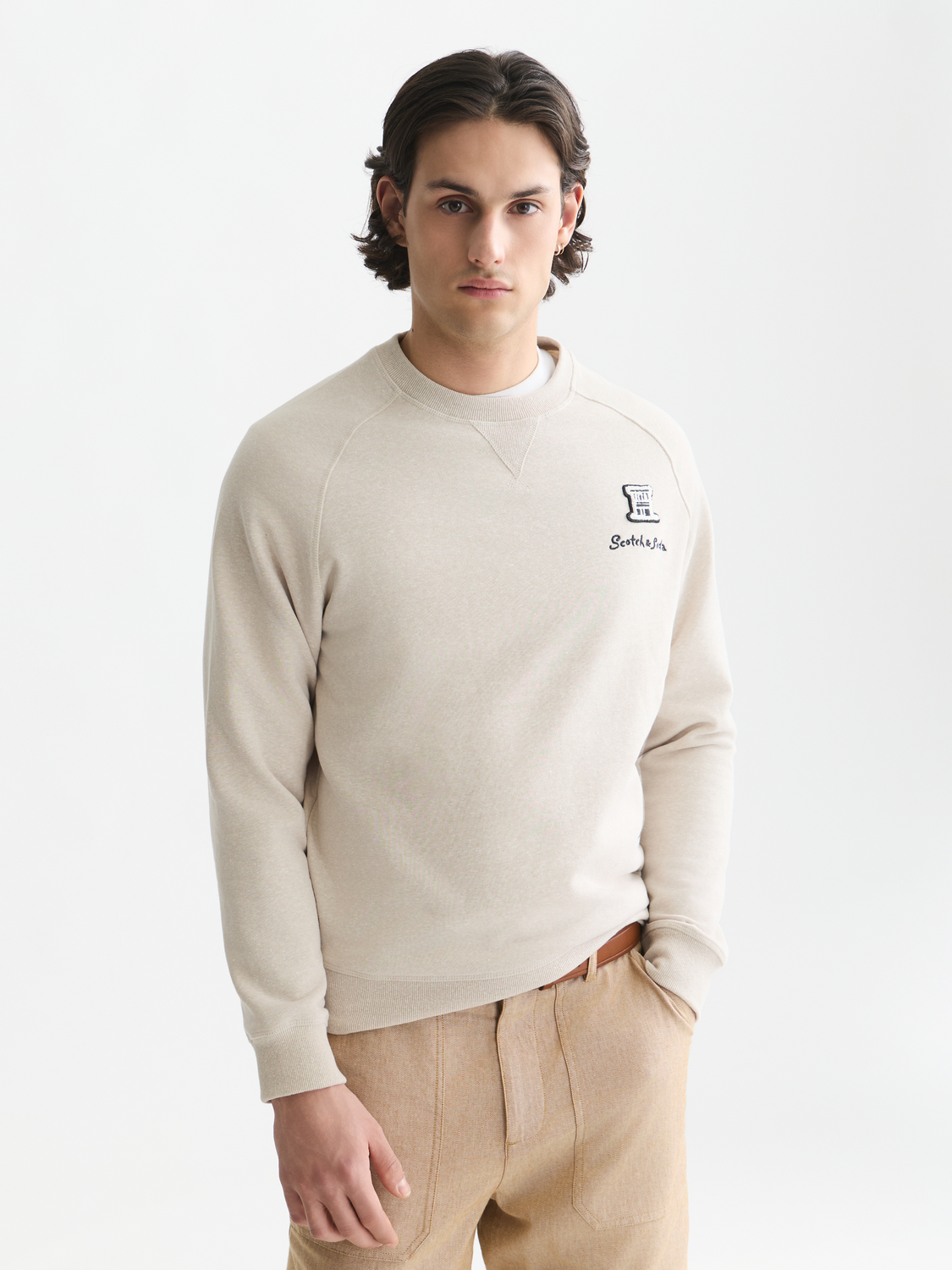 Melange sweatshirt