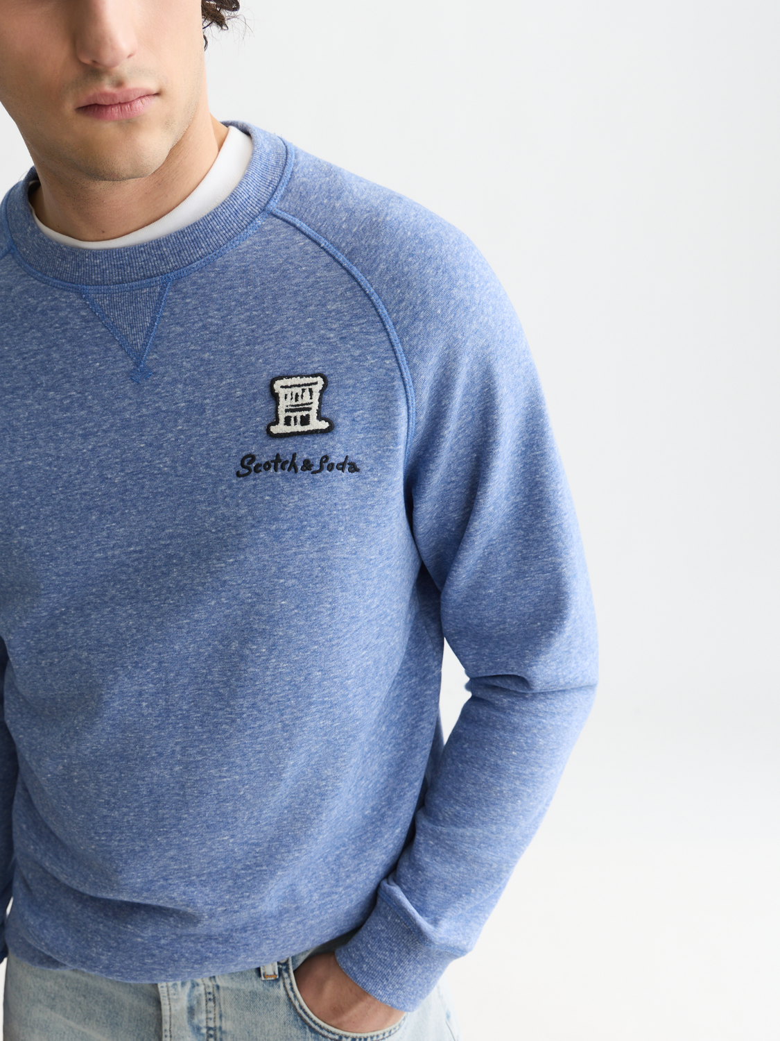 Melange sweatshirt