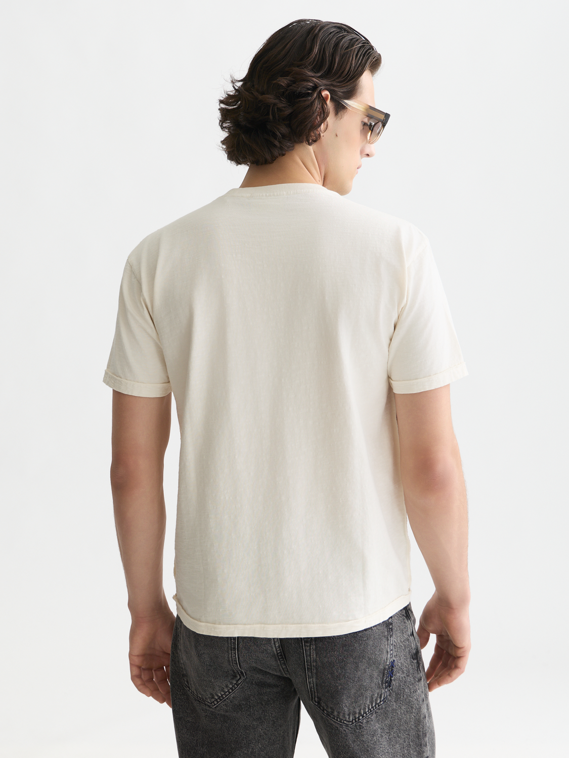 Garment-dyed relaxed T-shirt