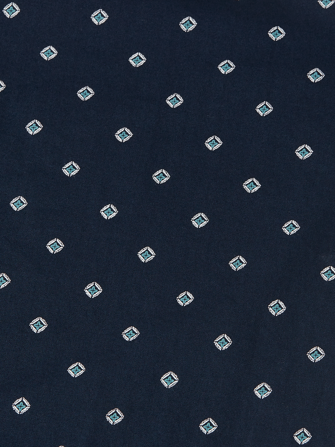 Printed cotton poplin shirt