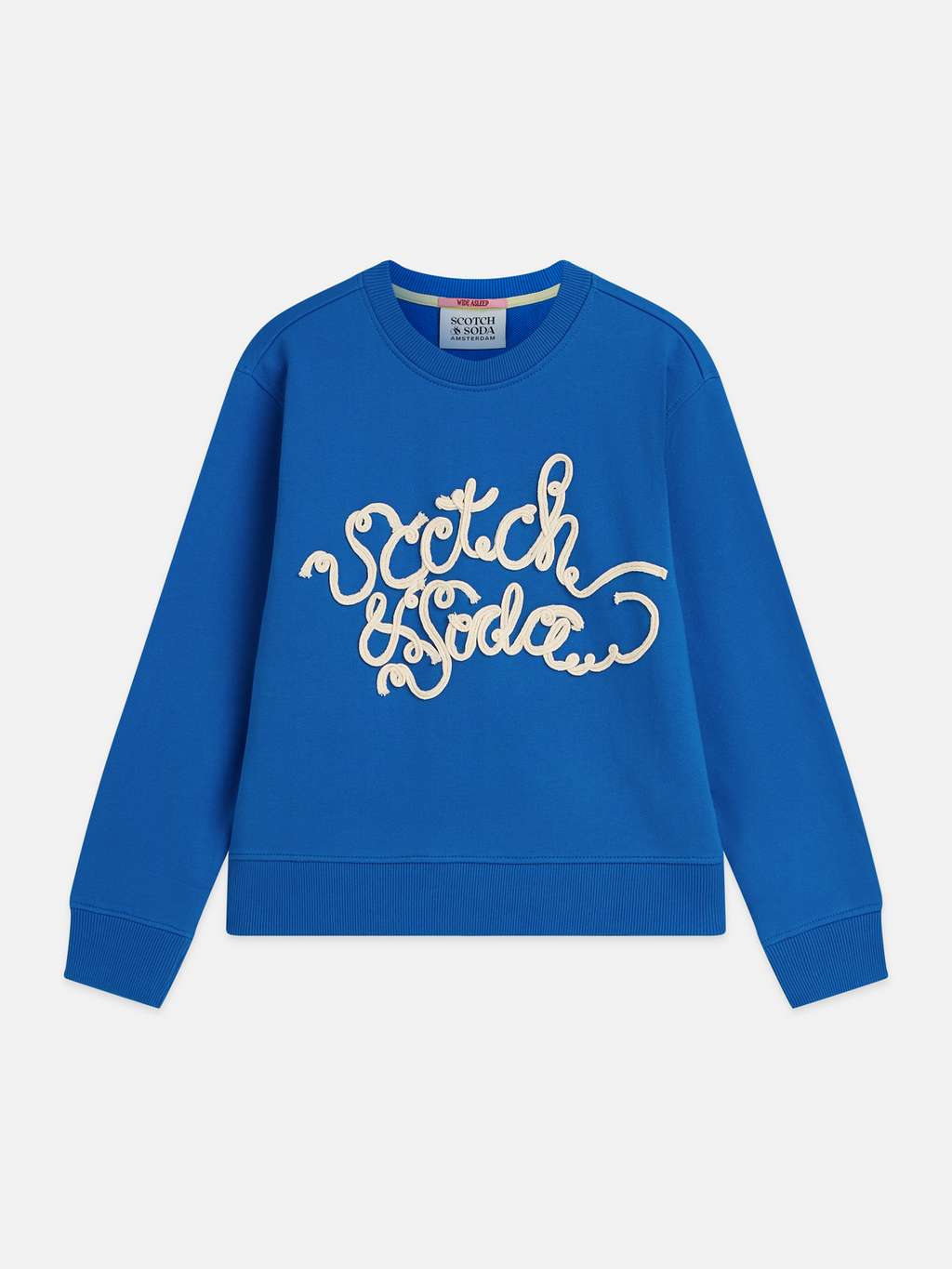 Embroidered relaxed sweatshirt
