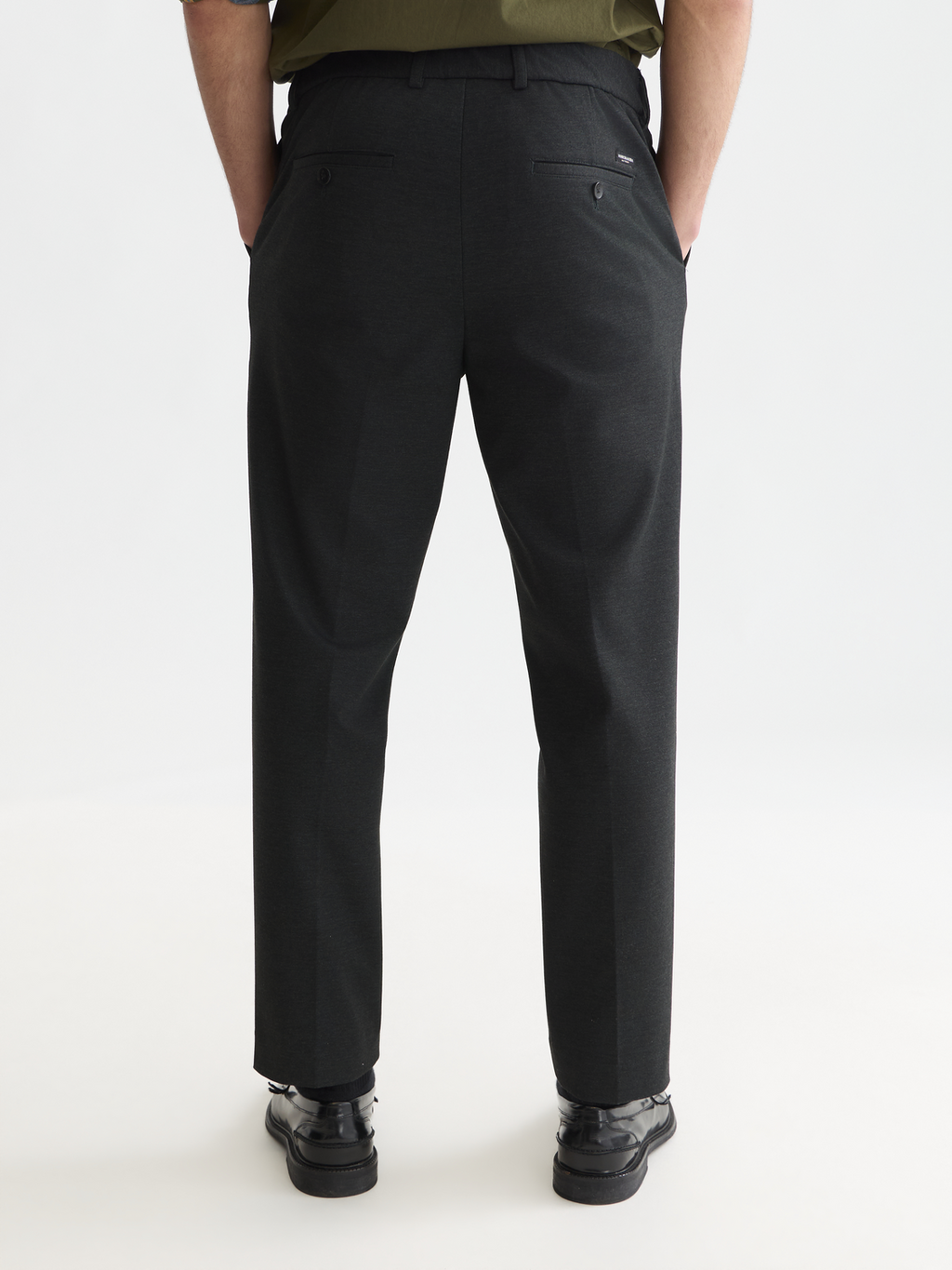 Finch tailored yarn-dyed jersey jogger