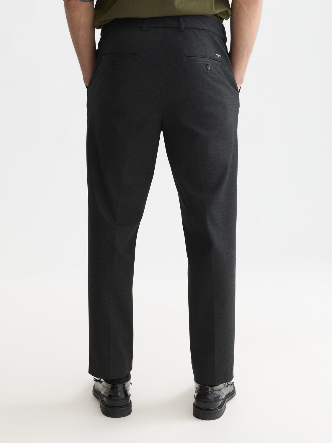 Finch tailored yarn-dyed jersey jogger