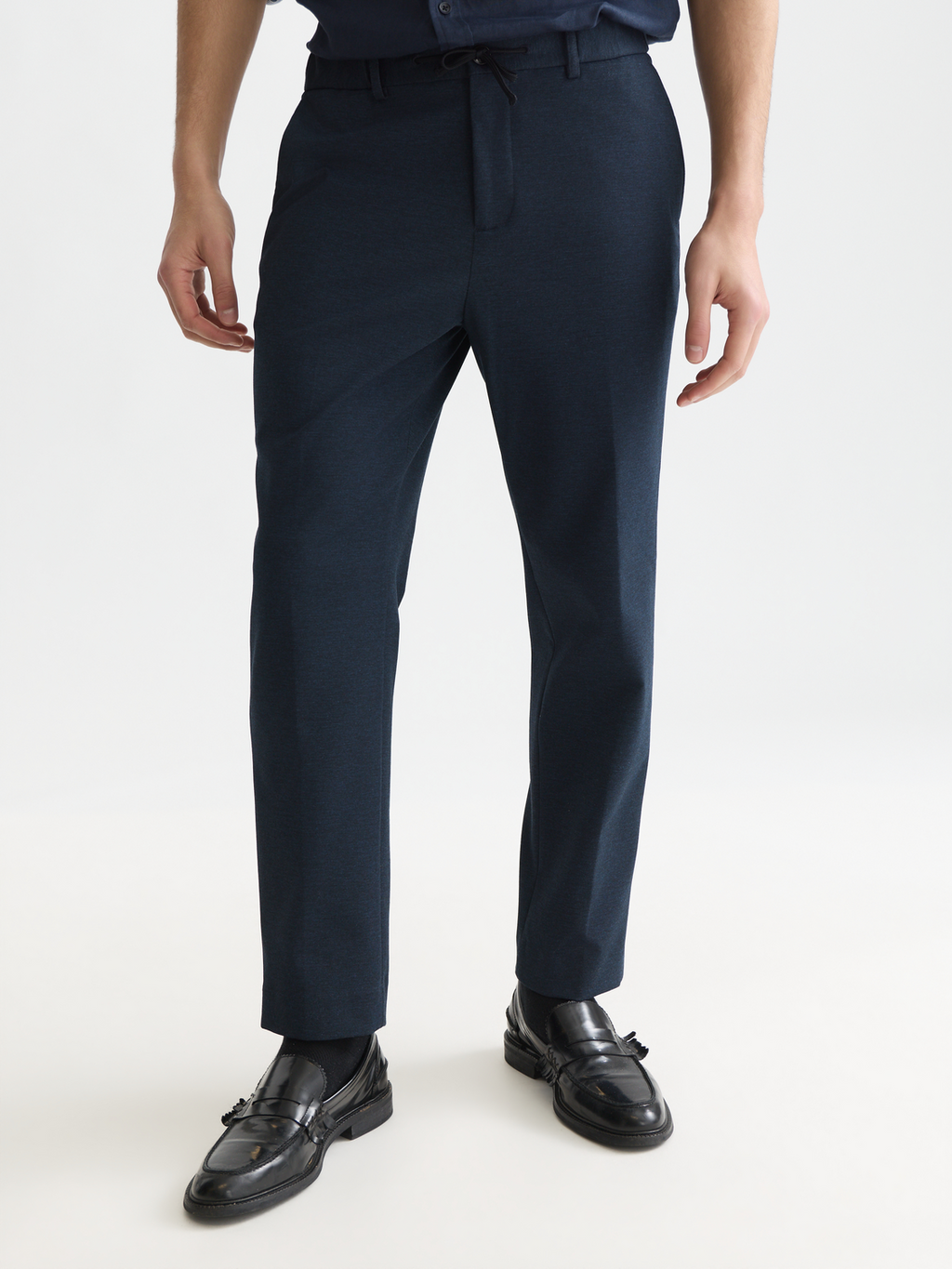 Finch tailored yarn-dyed technical jersey jogger