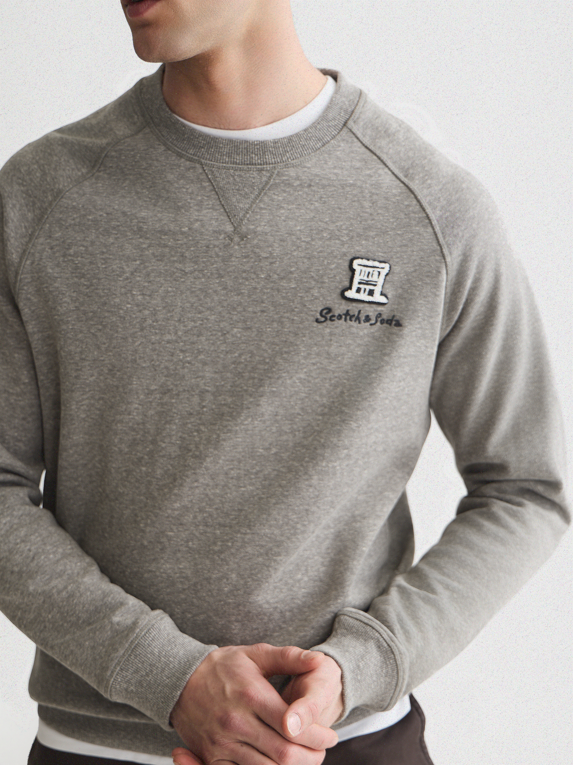 Melange sweatshirt