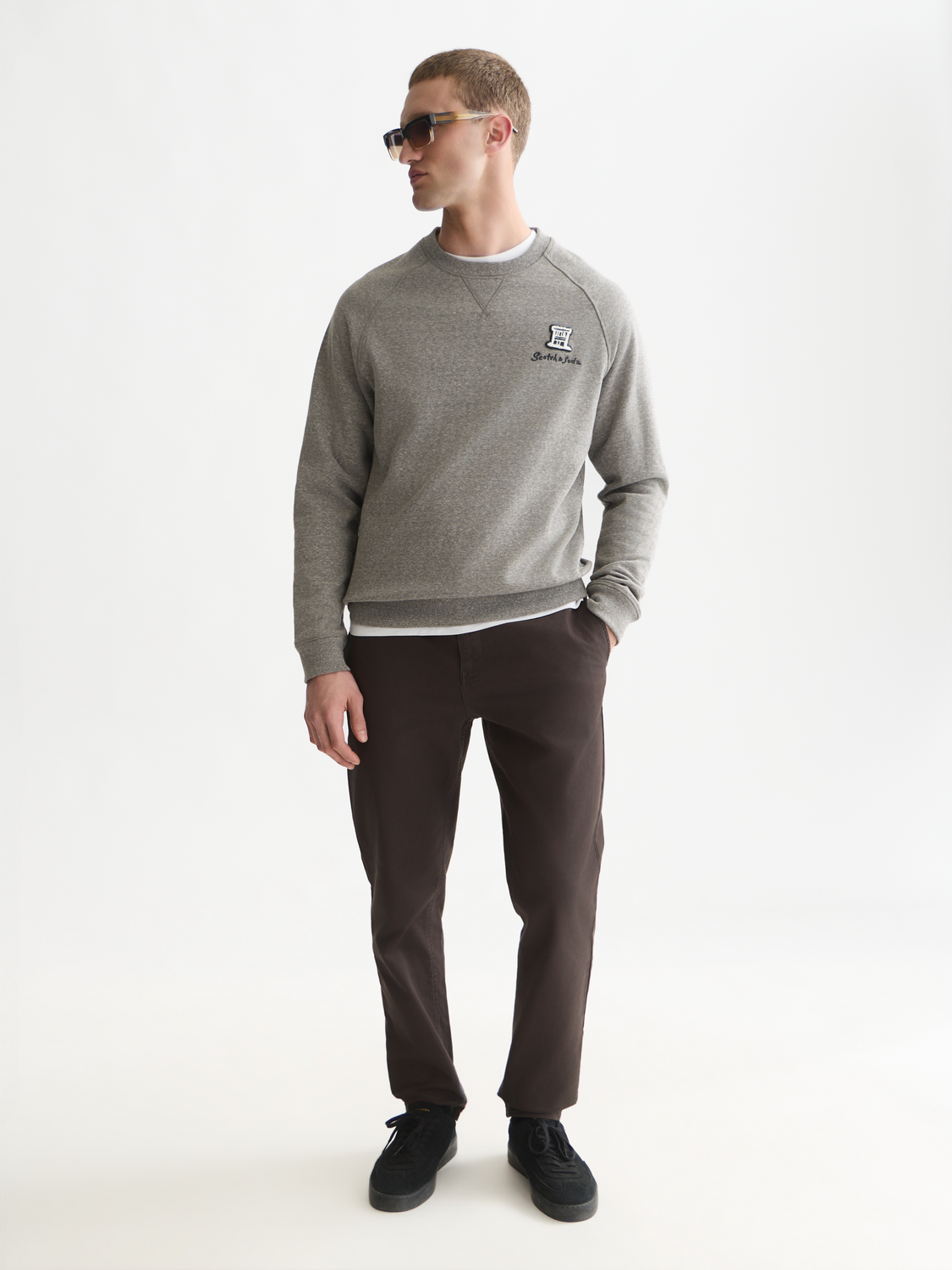 Melange sweatshirt