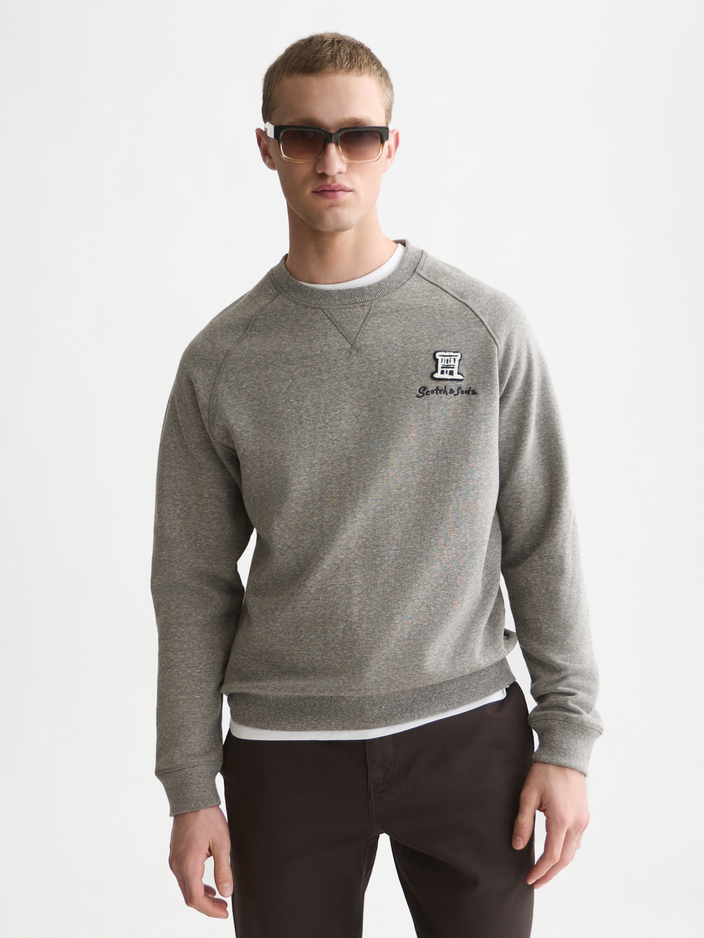 Melange sweatshirt