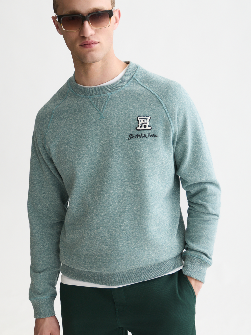 Melange sweatshirt