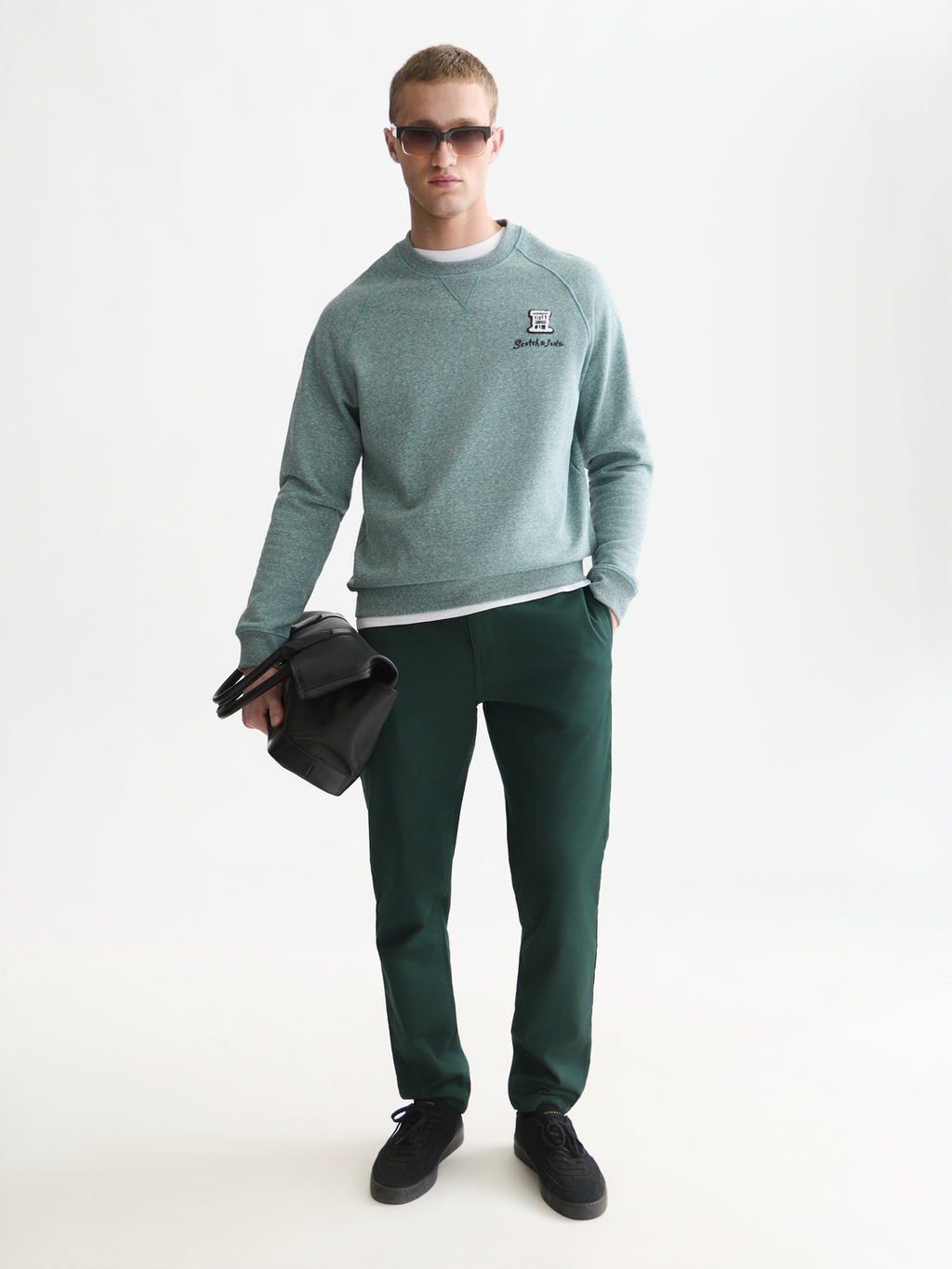 Melange sweatshirt