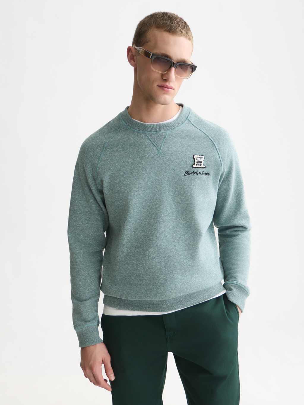 Melange sweatshirt