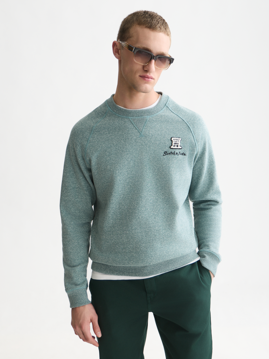Melange sweatshirt