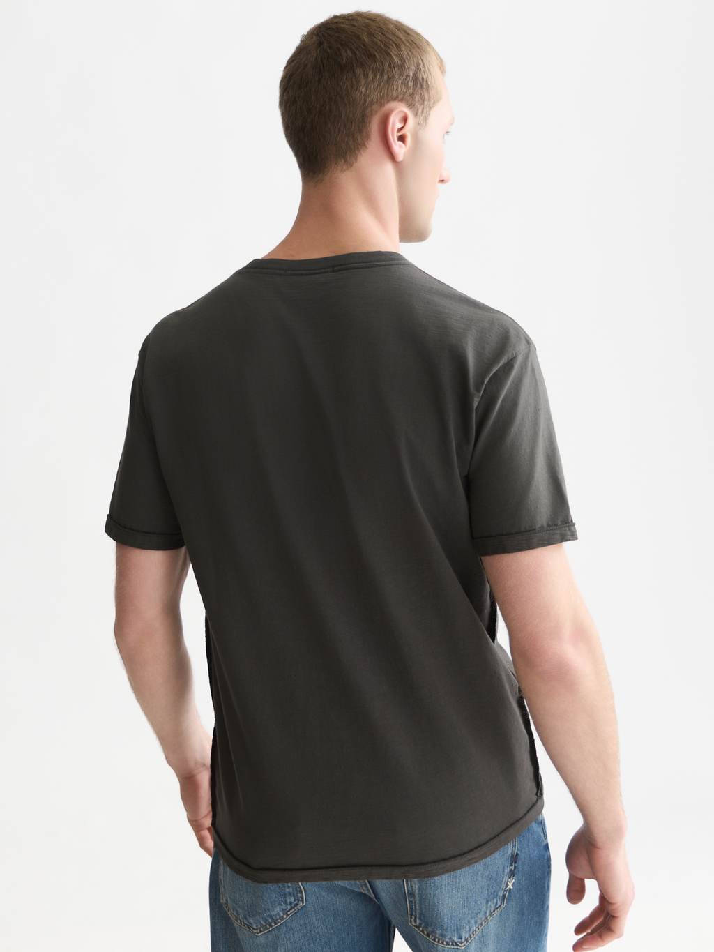 Garment-dye relaxed T-shirt