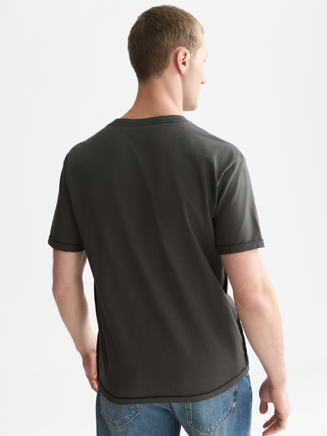 Garment-dye relaxed T-shirt