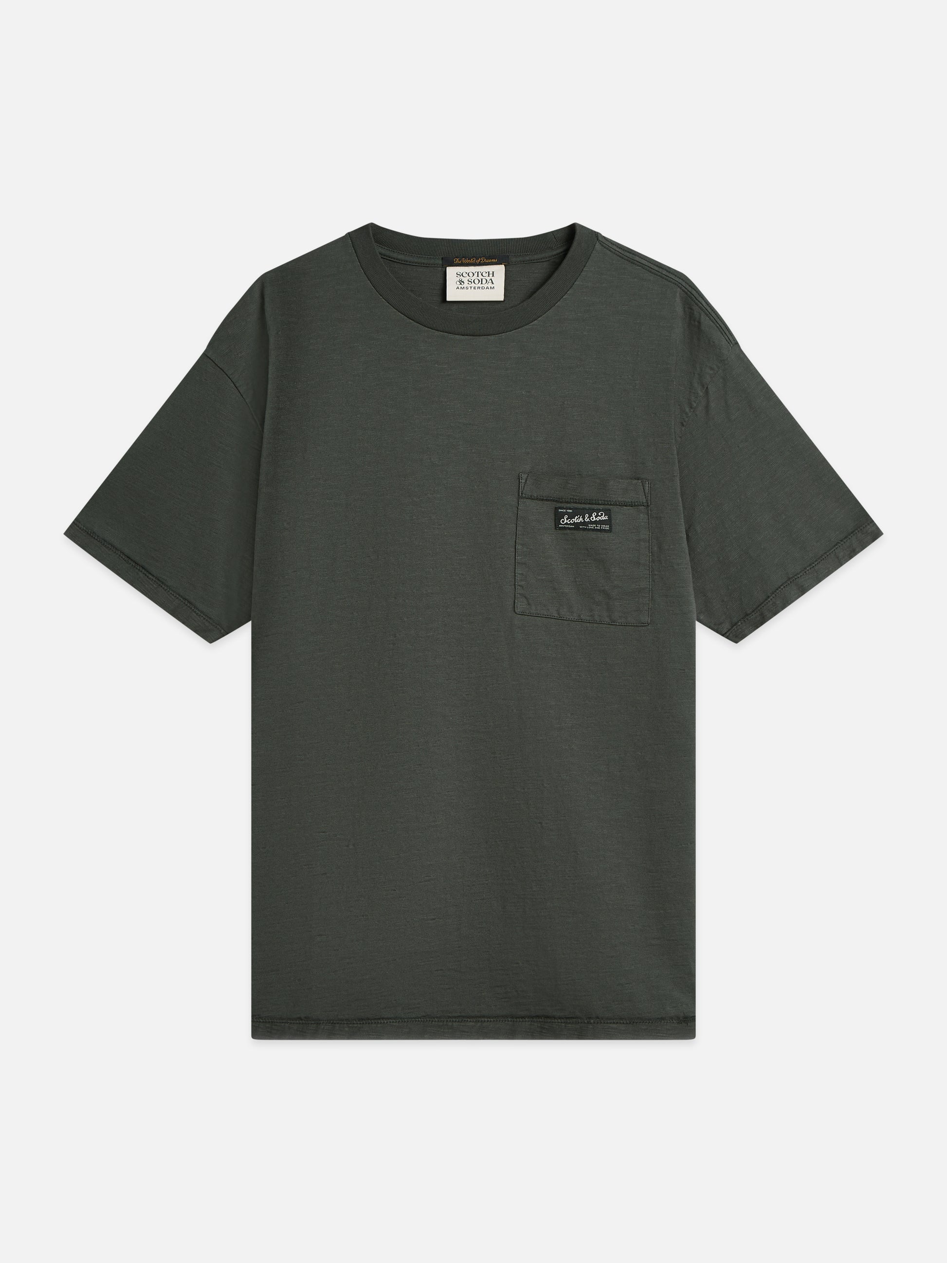 Garment-dye relaxed T-shirt