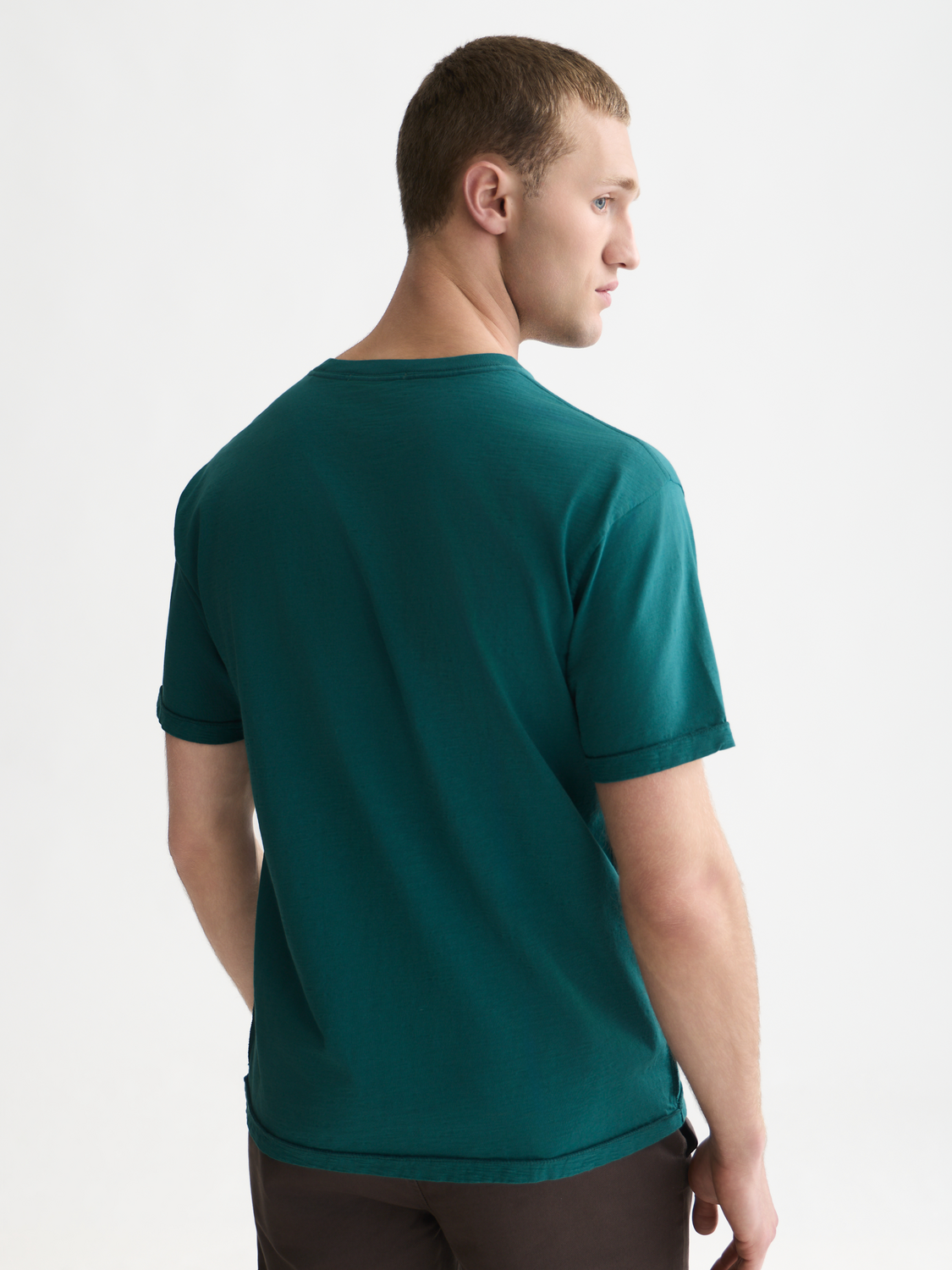 Garment-dye relaxed T-shirt