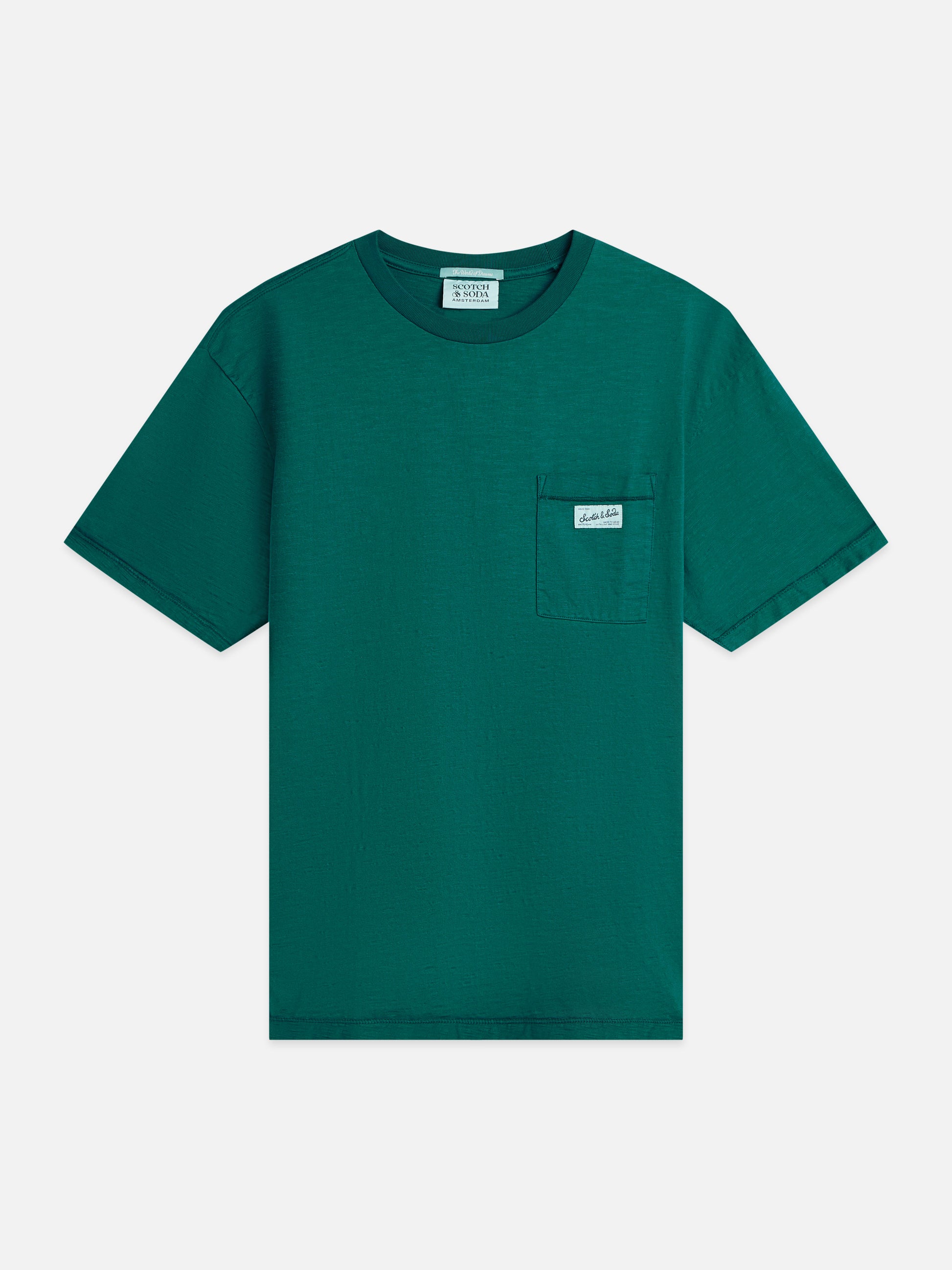 Garment-dye relaxed T-shirt