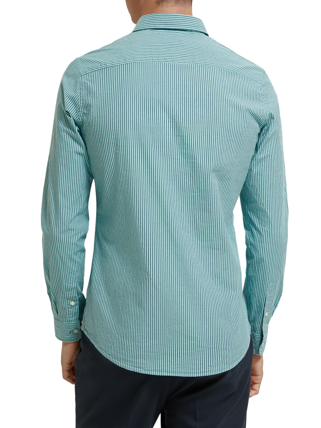 ESSENTIAL STRIPE POPLIN SHIRT