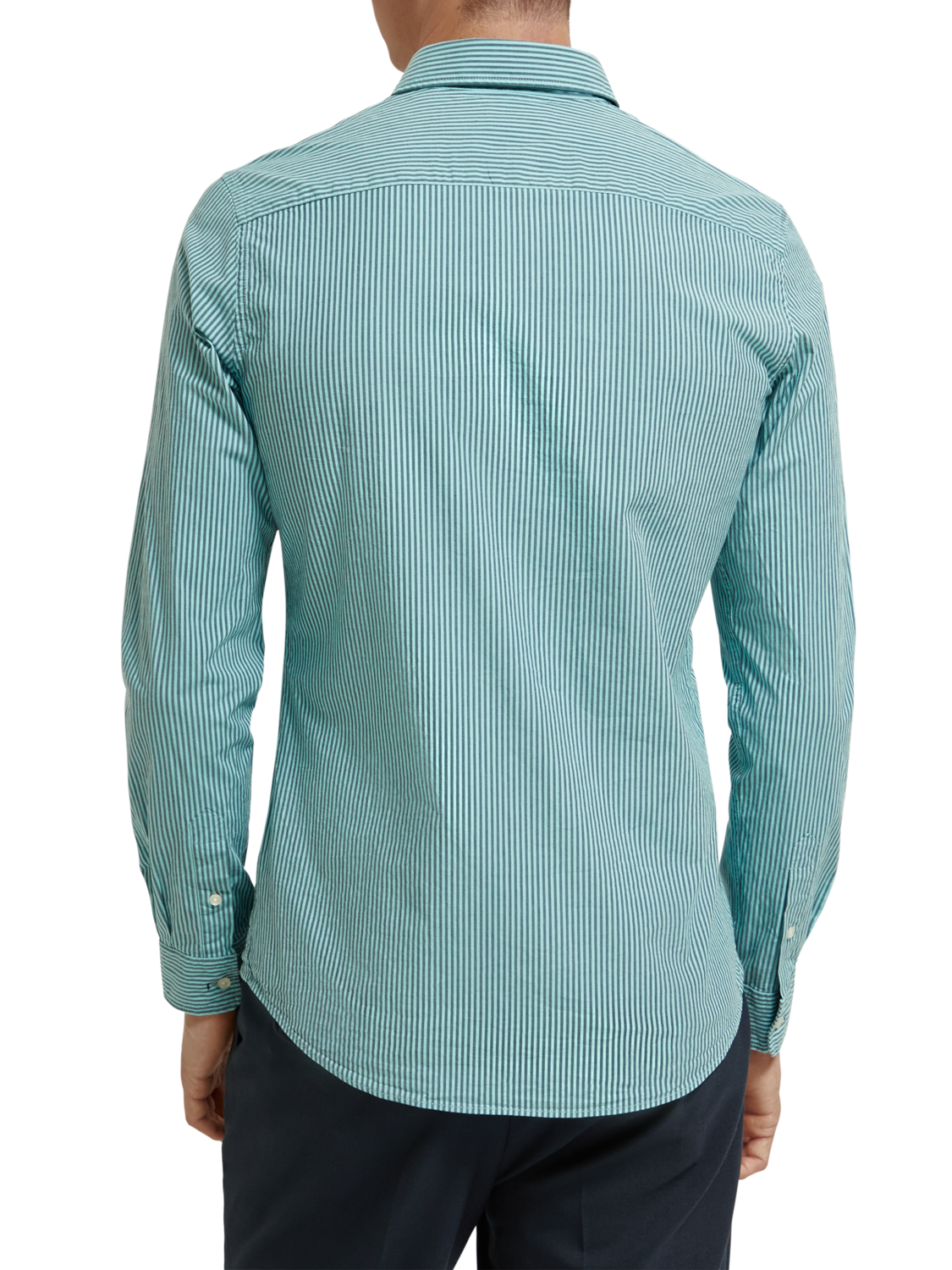 ESSENTIAL STRIPE POPLIN SHIRT