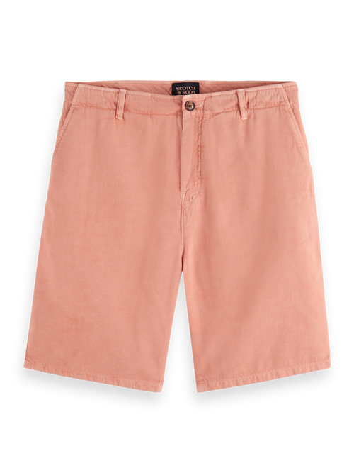 Seasonal - relaxed fit natural-dyed cotton/linen short