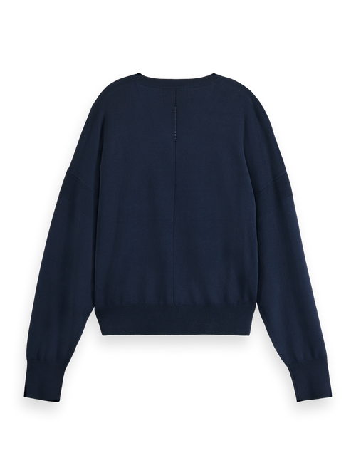 CORE V-NECK RELAXED PULLOVER