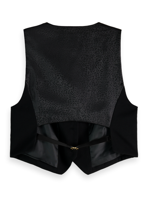 GABARDINE WAISTCOAT