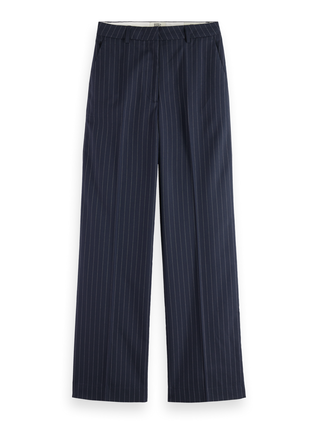 Essentials EDIE PANT - NIGHT BLUE PINSTRIPE