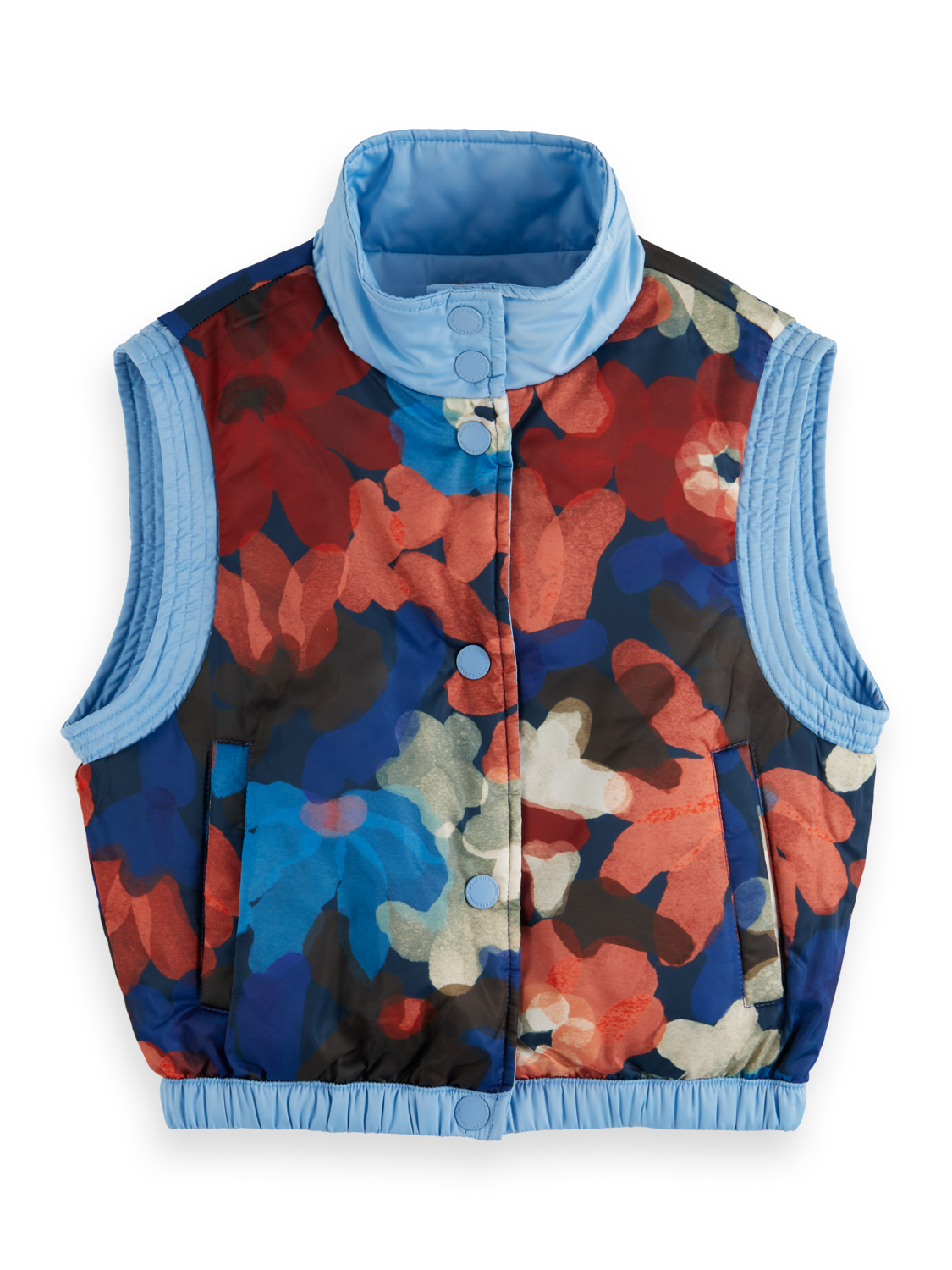 Girls REVERSIBLE CROPPED BODYWARMER