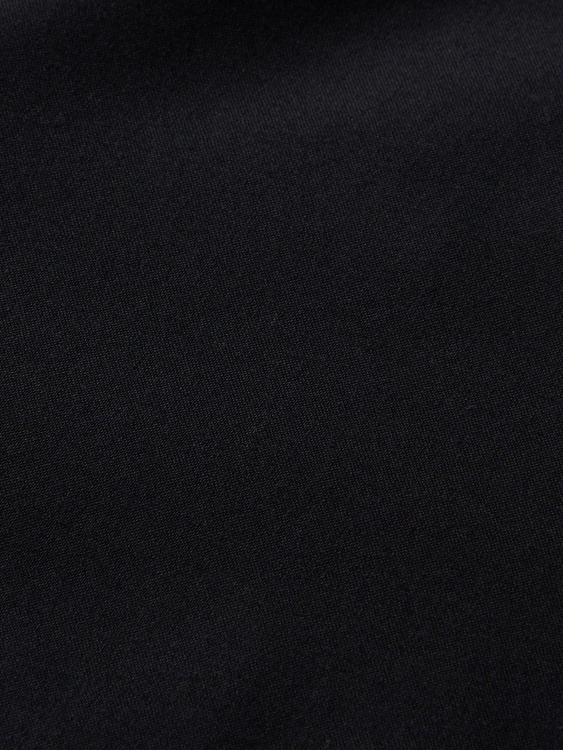 ESSENTIALS UNCONSTRUCTED PEAK LAPEL WOOL BLAZER - BLACK