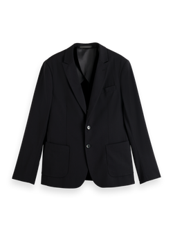 Essential - UNCONSTRUCTED PEAK LAPEL COOL-WOOL BLAZER