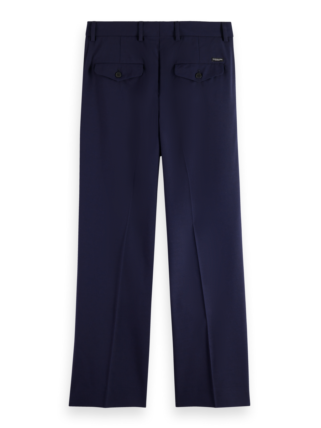 Essentials RELAXED STRAIGHT WOOL BLEND CHINO - NIGHT