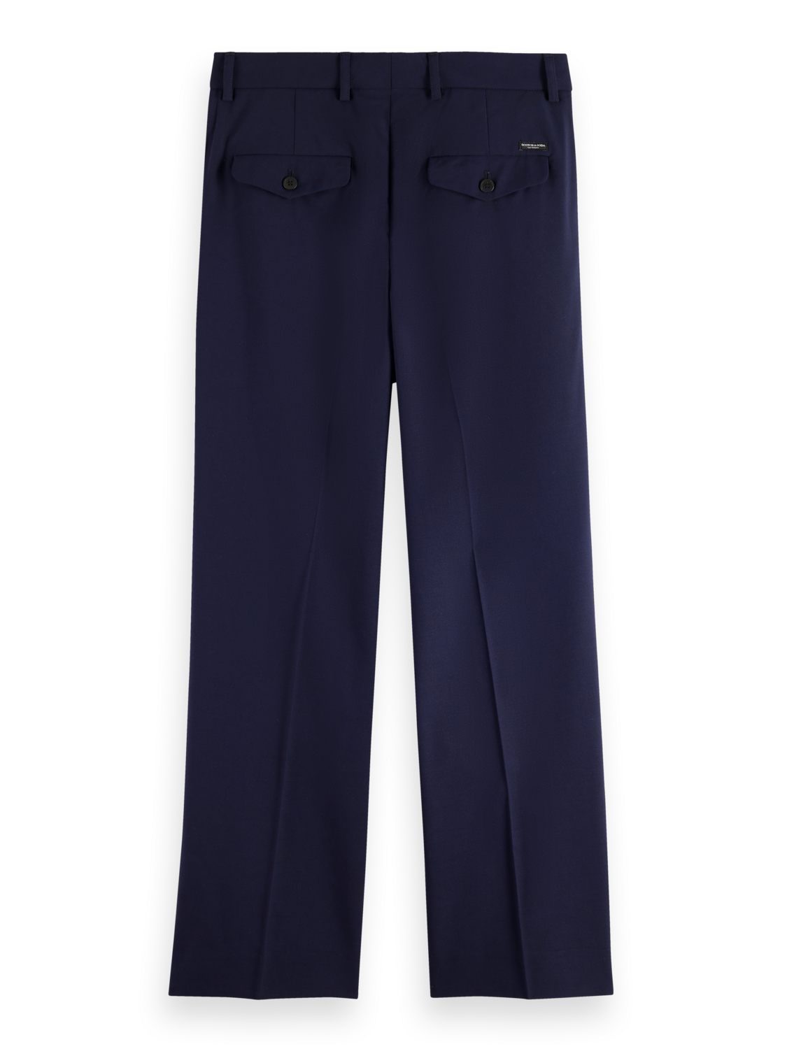 Essentials RELAXED STRAIGHT WOOL BLEND CHINO - NIGHT