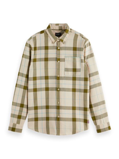 HERRINGBONE CHECK SHIRT