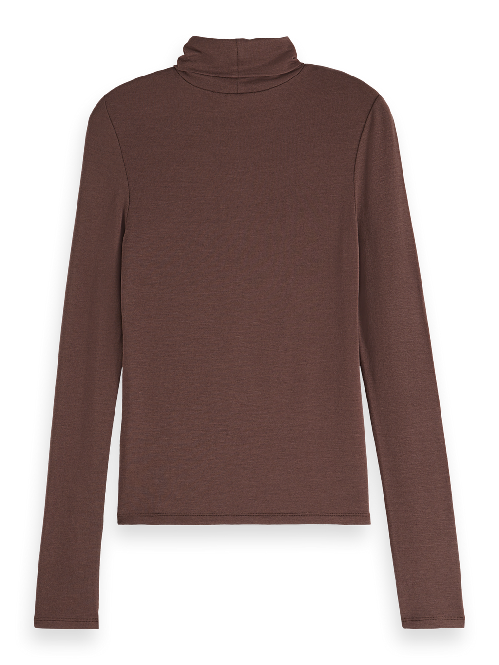 ROLL UP NECK LONG SLEEVE T-SHIRT