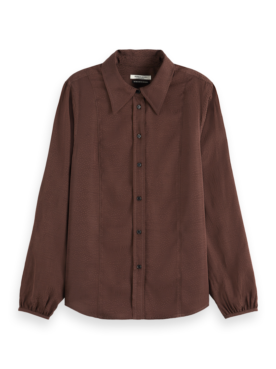VISCOSE JACQUARD SHIRT