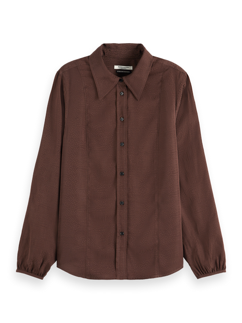 VISCOSE JACQUARD SHIRT