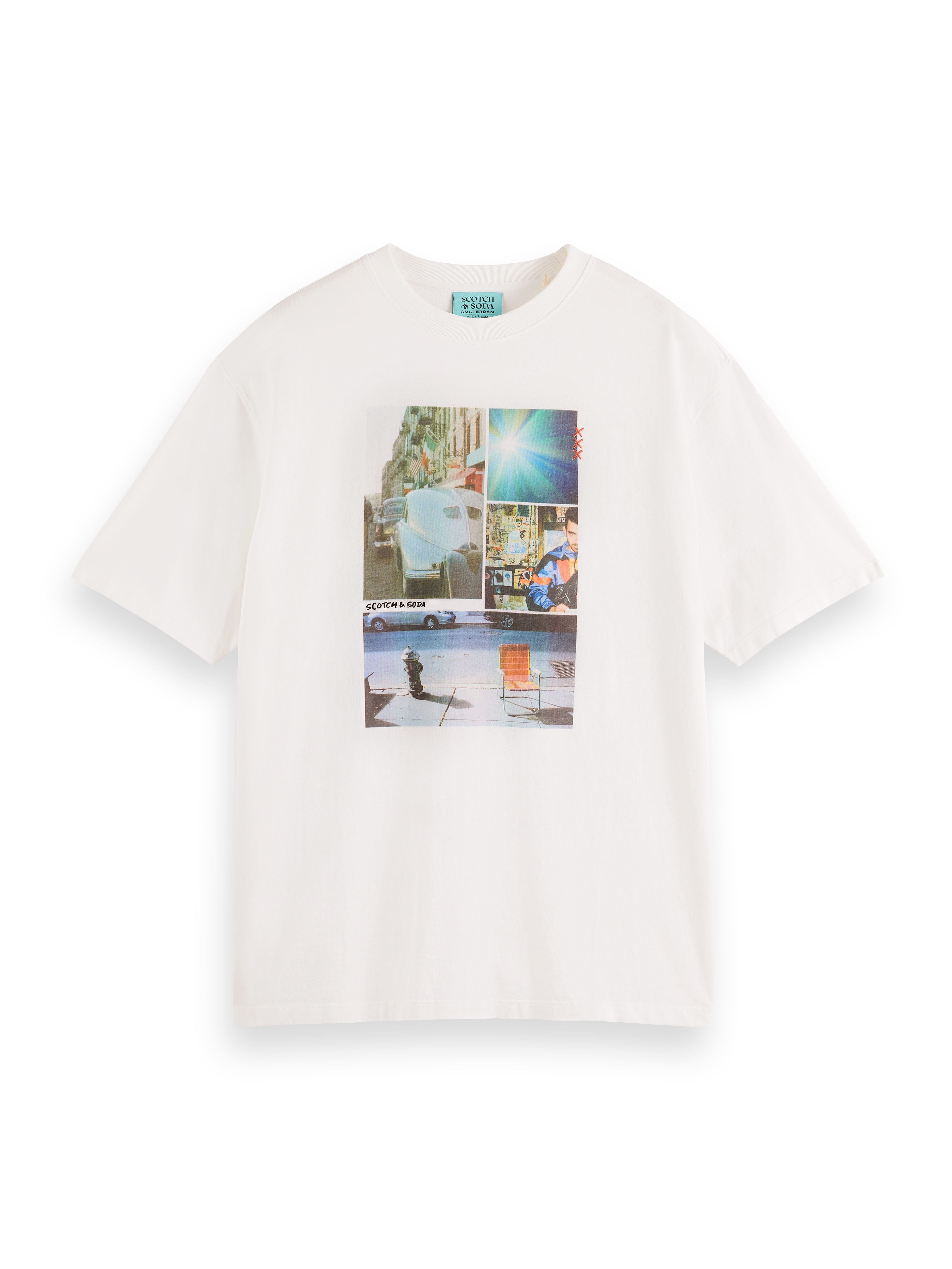 “Scotch & Soda” JOE JONASコラボTシャツ JOE JONAS X SCOTCH SODA WASHED PHOTO PRINT T-SHIRT – Scotch