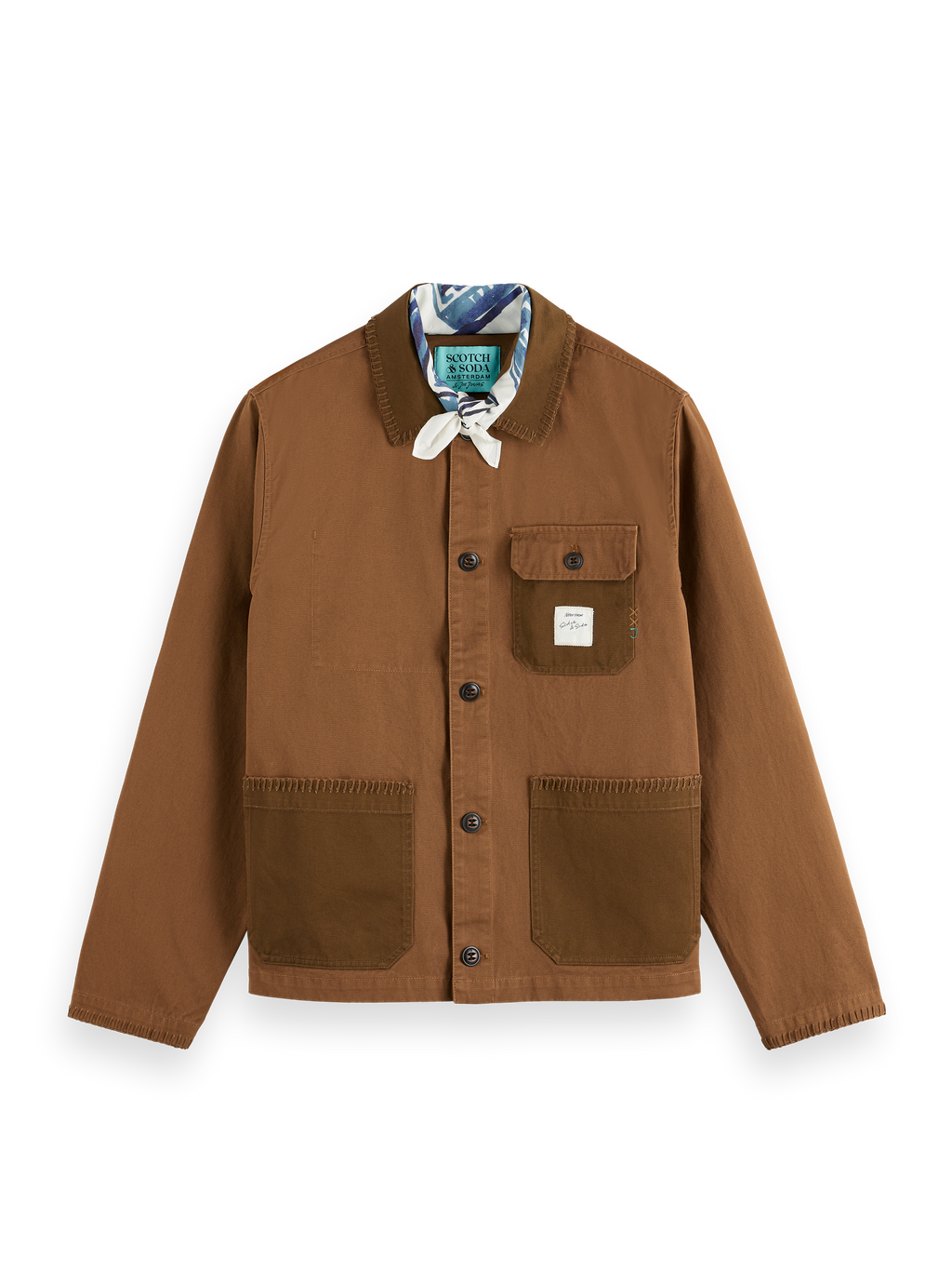 JOE JONAS X SCOTCH SODA TWILL WORKER JACKET