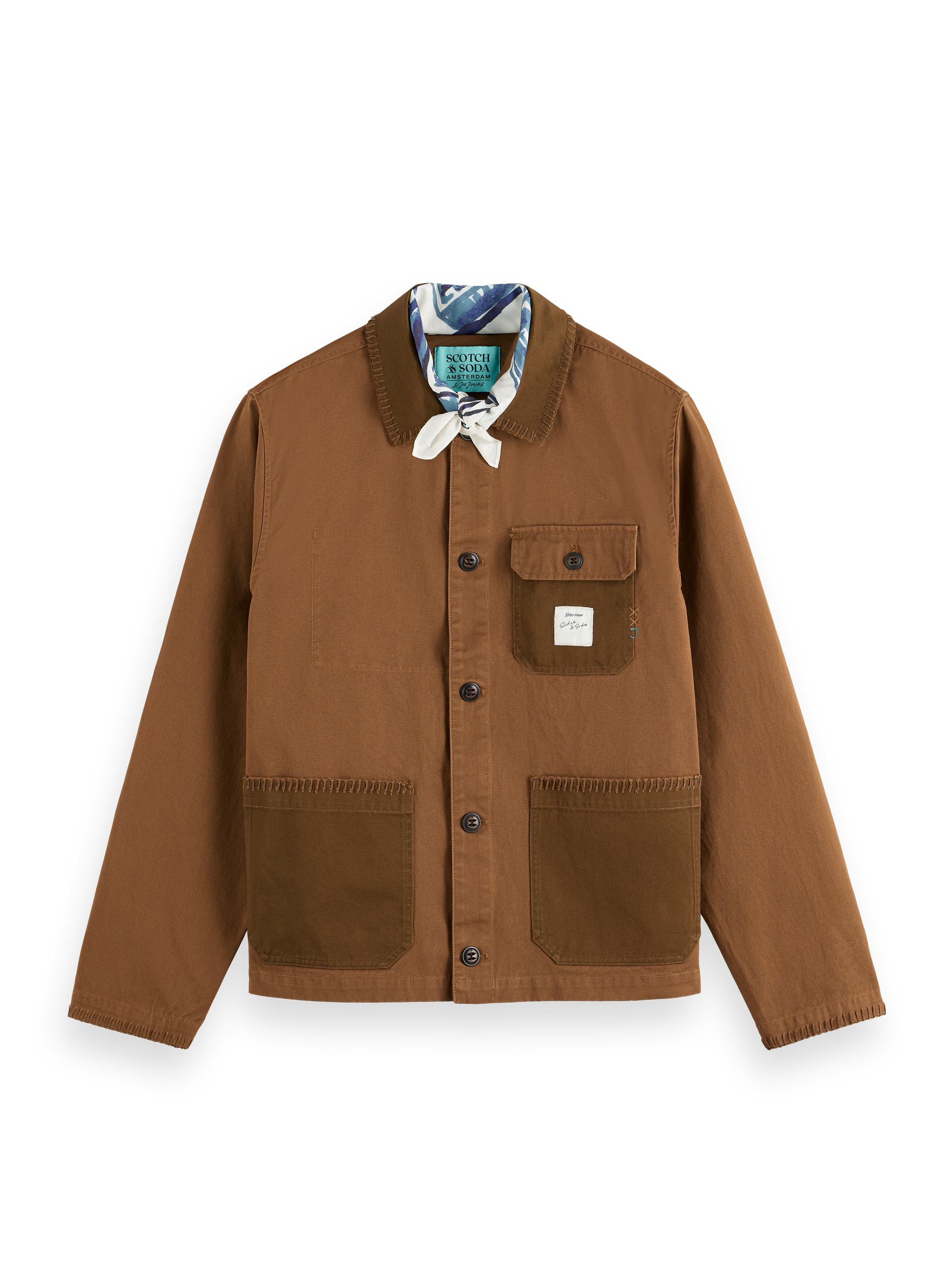 JOE JONAS X SCOTCH SODA TWILL WORKER JACKET