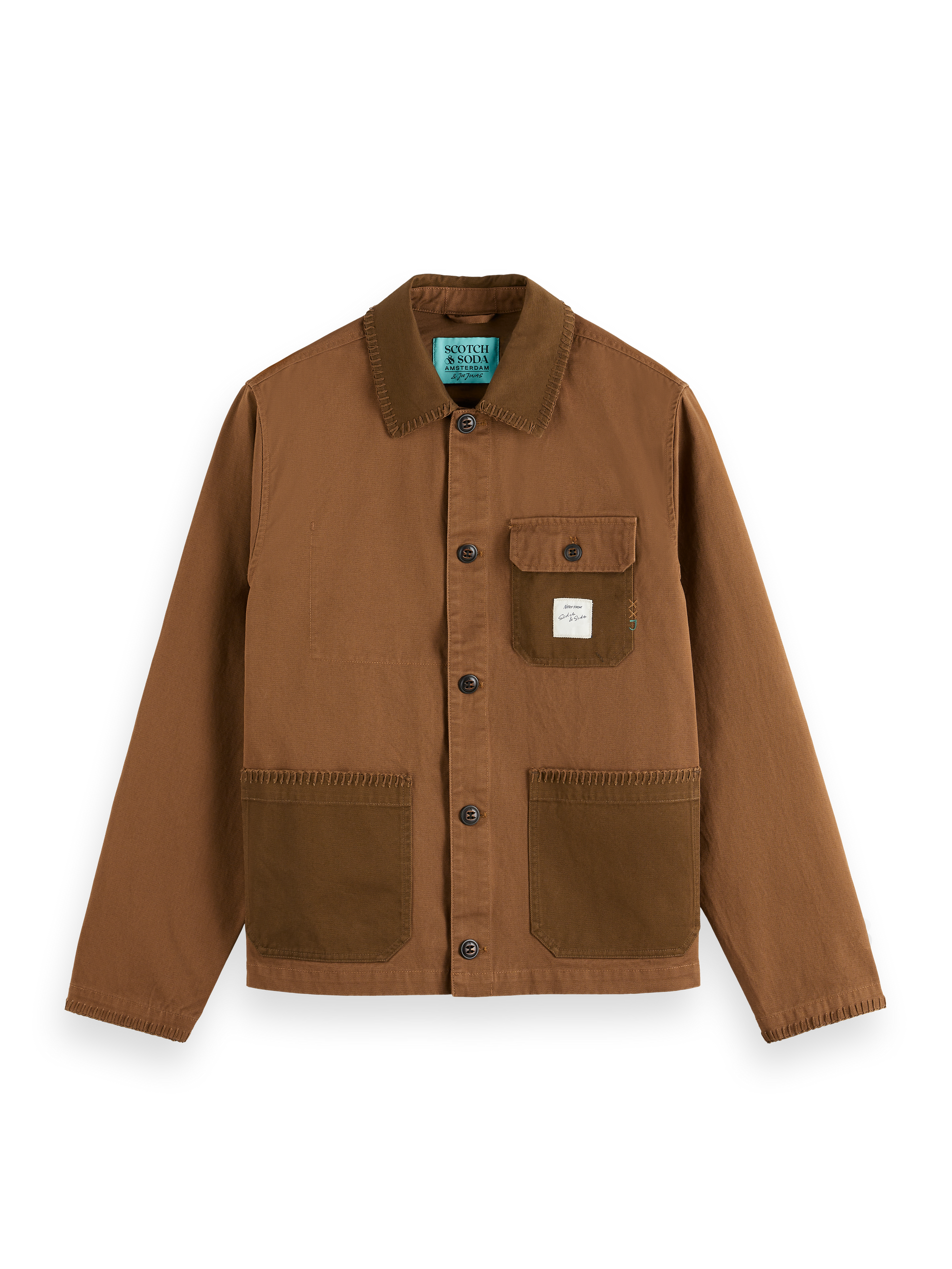 JOE JONAS X SCOTCH SODA TWILL WORKER JACKET